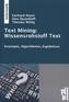 Text Mining: Wissensrohstoff Text