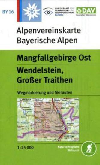 Alpenvereinskarte Mangfallgebirge Ost, Wendelstein, Großer Traithen