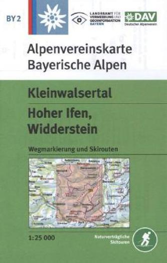 Alpenvereinskarte Kleinwalsertal, Hoher Ifen