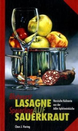 Blutwurst-Lasagne auf Speierling-Sauerkraut