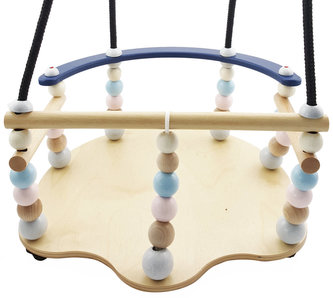 Hess Dřevěná hopačka de luxe nature