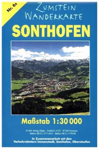 Zumstein Wanderkarte Sonthofen