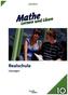 Mathe - Lernen und Lösen, Realschule Klasse 10, Lösungen