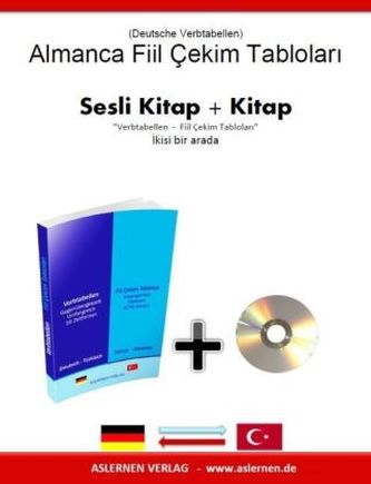 Almanca Fiil Cekim Tablolari (Deutsche Verbtabellen), m. MP3-CD