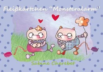 Fleißkärtchen 'Monsteralarm'