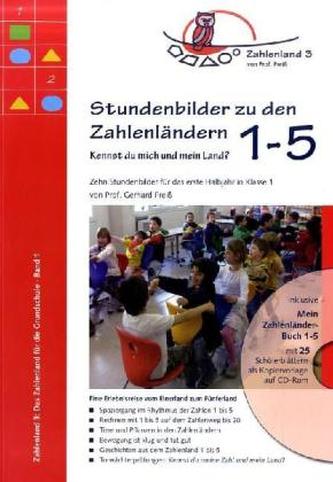 Stundenbilder zu den Zahlenländern 1-5, m. CD-ROM
