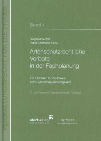 Artenschutzrechtliche Verbote in der Fachplanung