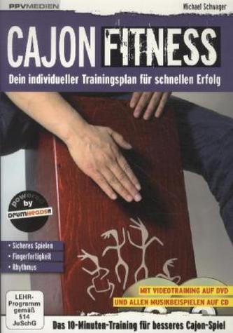 Cajon Fitness, m. DVD + Audio-CD