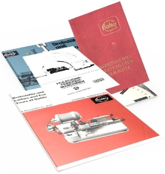 Boley + Andrä / Zwingenberger Drehmaschinen, 4 Bde.