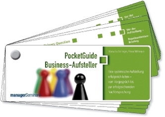 PocketGuide Business-Aufsteller, Lernkarten