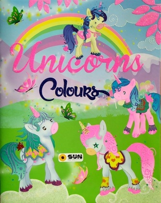 Unicorns - colours - zelená