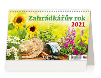 Kalendář 2021 stolní: Záhradkářův rok, 226x139