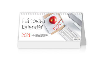 Kalendář 2021 stolní: Plánovací kalendář, 301x135