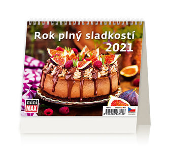 Kalendář 2021 stolní: MiniMax Rok plný sladkostí, 171x139