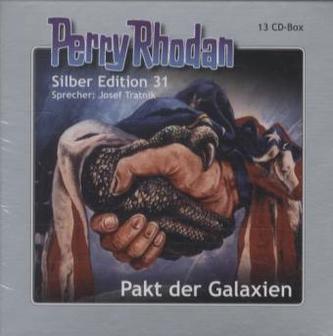 Perry Rhodan, Silber Edition - Pakt der Galaxien, 12 Audio-CDs