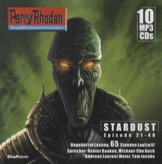 Perry Rhodan, Stardust - Episode 21-40, 10 MP3-CDs