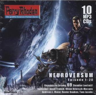 Perry Rhodan Neuroversum, 10 MP3-CDs. Sammelbox.1