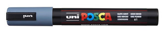 POSCA akrylový popisovač - břidlicově šedý 2,5 mm