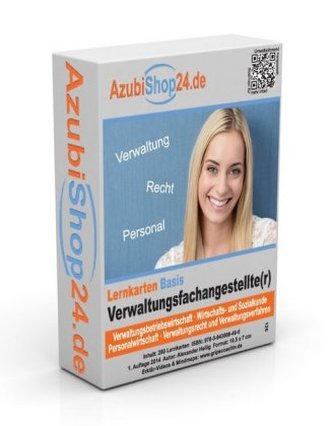 AzubiShop24.de Basis-Lernkarten Verwaltungsfachangestellte/r