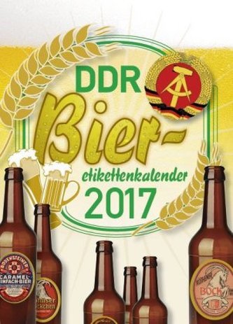 DDR Bieretikettenkalender 2017