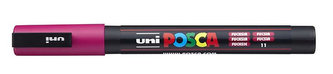 POSCA akrylový popisovač - fuchsiový 0,9 - 1,3 mm