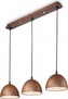 TROJITÝ LUSTR IDEAL LUX E27 3x60W FOLK SP3 174235