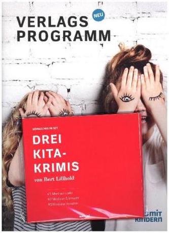 3 x Hörbuch Kita-Krimi 'Mord aus Liebe, Mord aus Eifersucht, Mord aus Versehen', 3 Audio-CDs