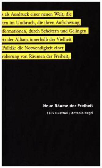 Neue Räume der Freiheit