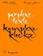 Perplexe Texte Komplexe Kleckse