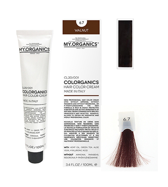 MY.ORGANICS Colorganics 100ml - 6.7 Walnut