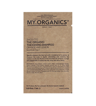 MY.ORGANICS The Organic Thickening Shampoo Orange And Lemon 7ml