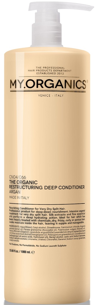 MY.ORGANICS The Organic Restructuring Deep Conditioner Argan 1000ml
