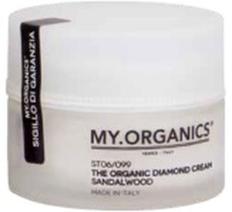 MY.ORGANICS The Organic Diamond Cream Sandalwood 50ml