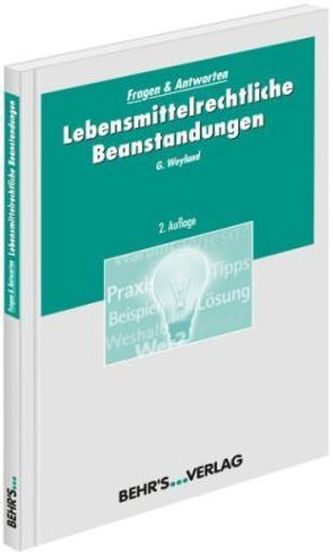 Lebensmittelrechtliche Beanstandungen
