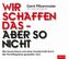 Wir schaffen das - aber so nicht, 4 Audio-CDs