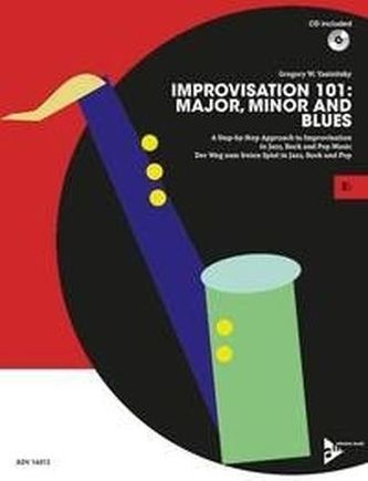 Improvisation 101: Major, Minor and Blues, Eb-Instrumente, m. Audio-CD