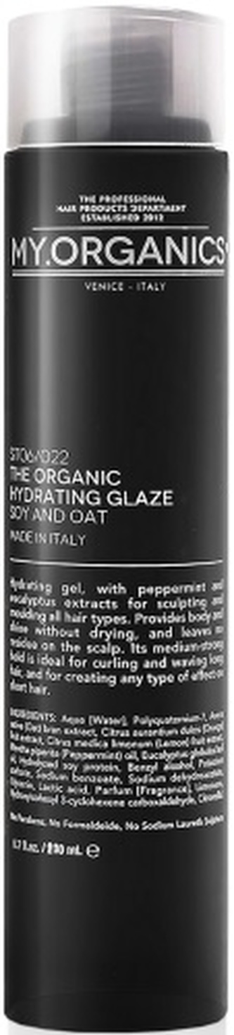 MY.ORGANICS The Organic Hydrating Glaze Soy And Oat 200ml