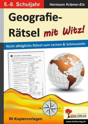 Geographie-Rätsel mit Witz!, 5.-8. Schuljahr