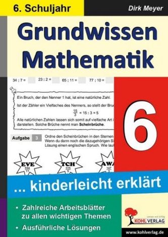 Grundwissen Mathematik 6. Schuljahr