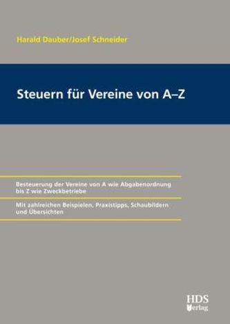 Steuern für Vereine von A-Z