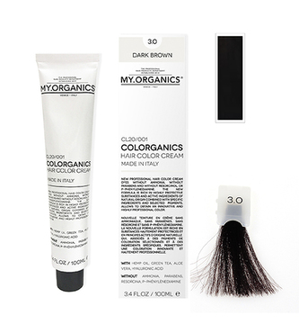 MY.ORGANICS Colorganics 100ml - 3.0 Dark Brown