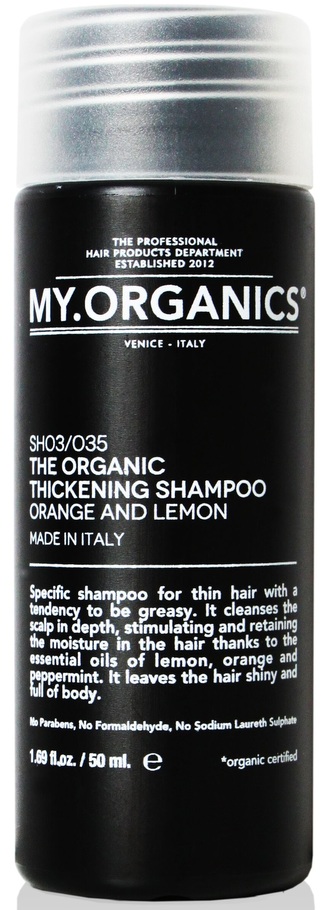 MY.ORGANICS The Organic Thickening Shampoo Orange And Lemon 50ml