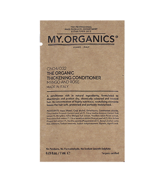 MY.ORGANICS The Organic Thickening Conditioner Mango And Rose 7ml