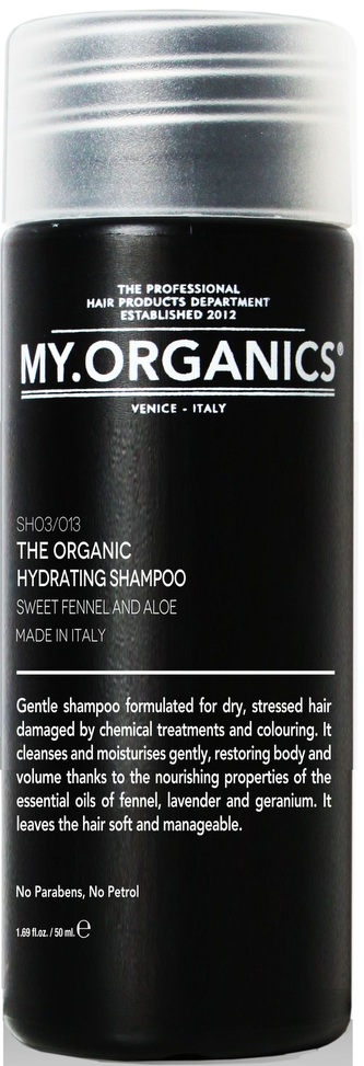 MY.ORGANICS The Organic Hydrating Shampoo Sweet Fennel And Aloe 50ml