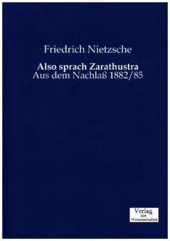 Also sprach Zarathustra