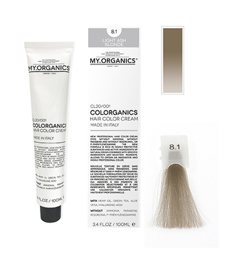 MY.ORGANICS Colorganics 100ml - 8.1 Light Ash Blonde