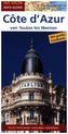 Go Vista Info Guide Regionenführer Côte d'Azur, m. 1 Karte
