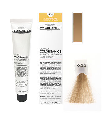 MY.ORGANICS Colorganics 100ml - 9.32 Extra Light Blonde Honey