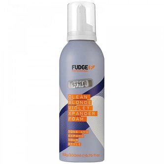 Fudge Clean Blonde Violet Xpander Foam 200ml