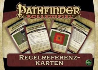 Pathfinder Chronicles, Regelreferenzkarten (Spiel-Zubehör)